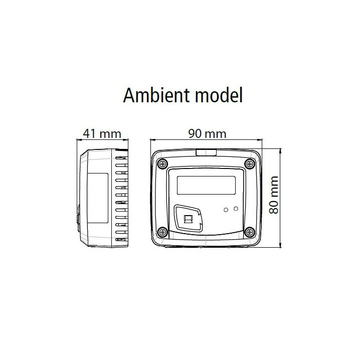 KIMO Temperatur-Wächter im ABS Gehäuse | TST (Thermostat) - VolTech GmbH