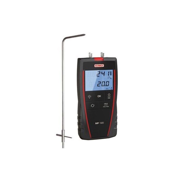 KIMO Staudruck-Anemometer inkl. Staurohr | MP 120 - VolTech GmbH