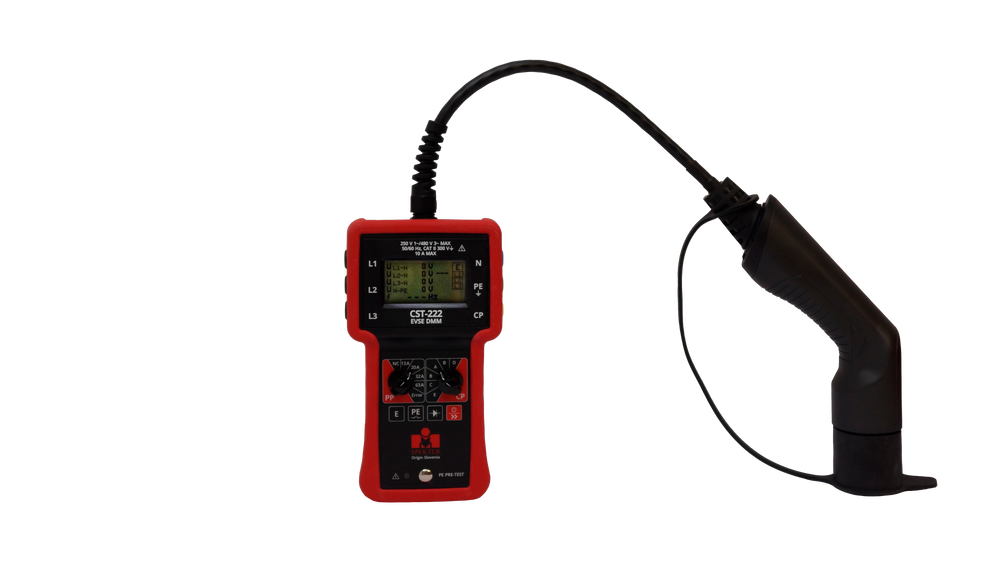 CST-222 – Wallboxtester und Messadapter für E-Ladesäulen - VolTech GmbH