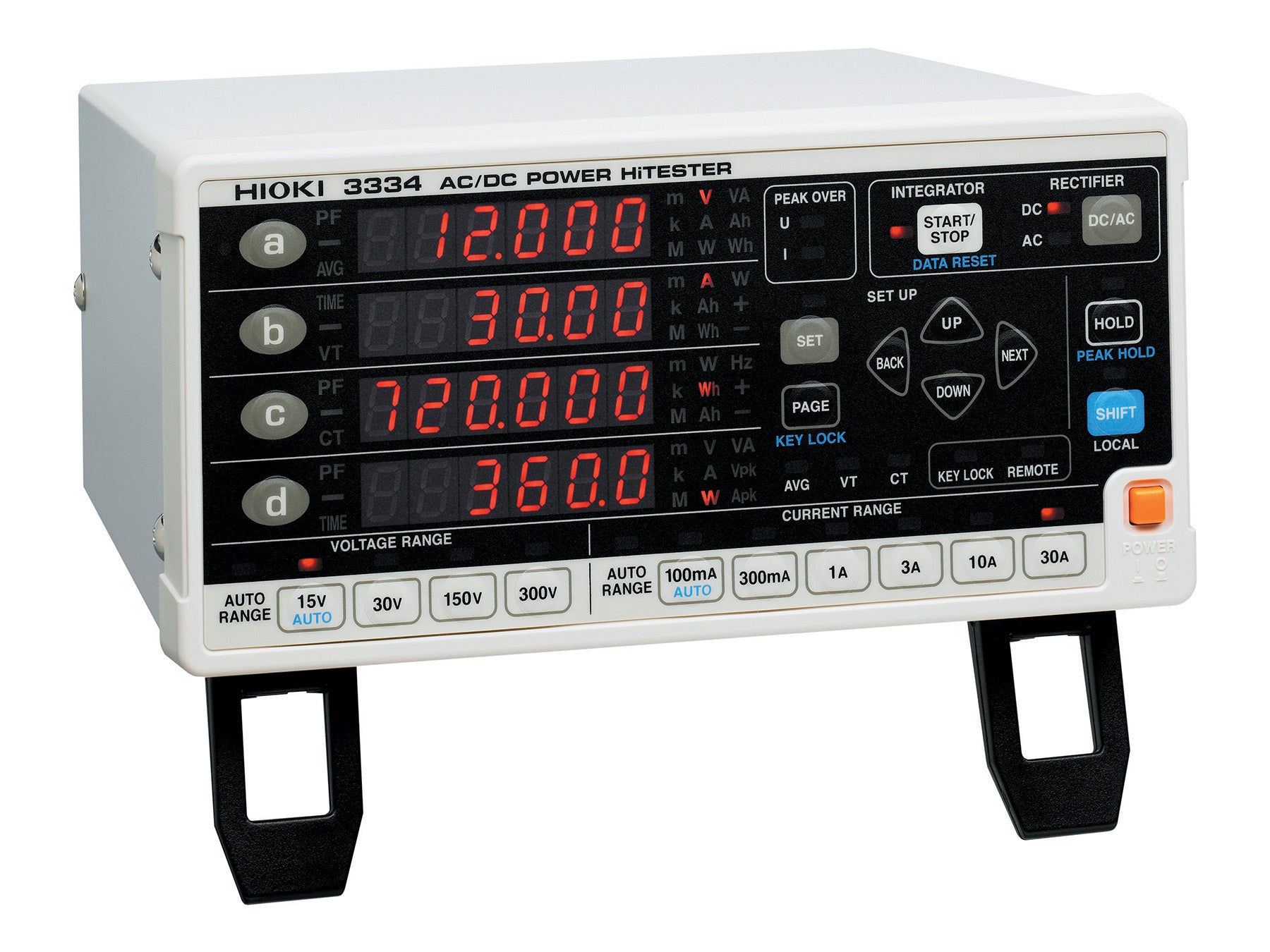 Hioki - 3334 - AC/DC Leistungsmessgerät - VolTech GmbH