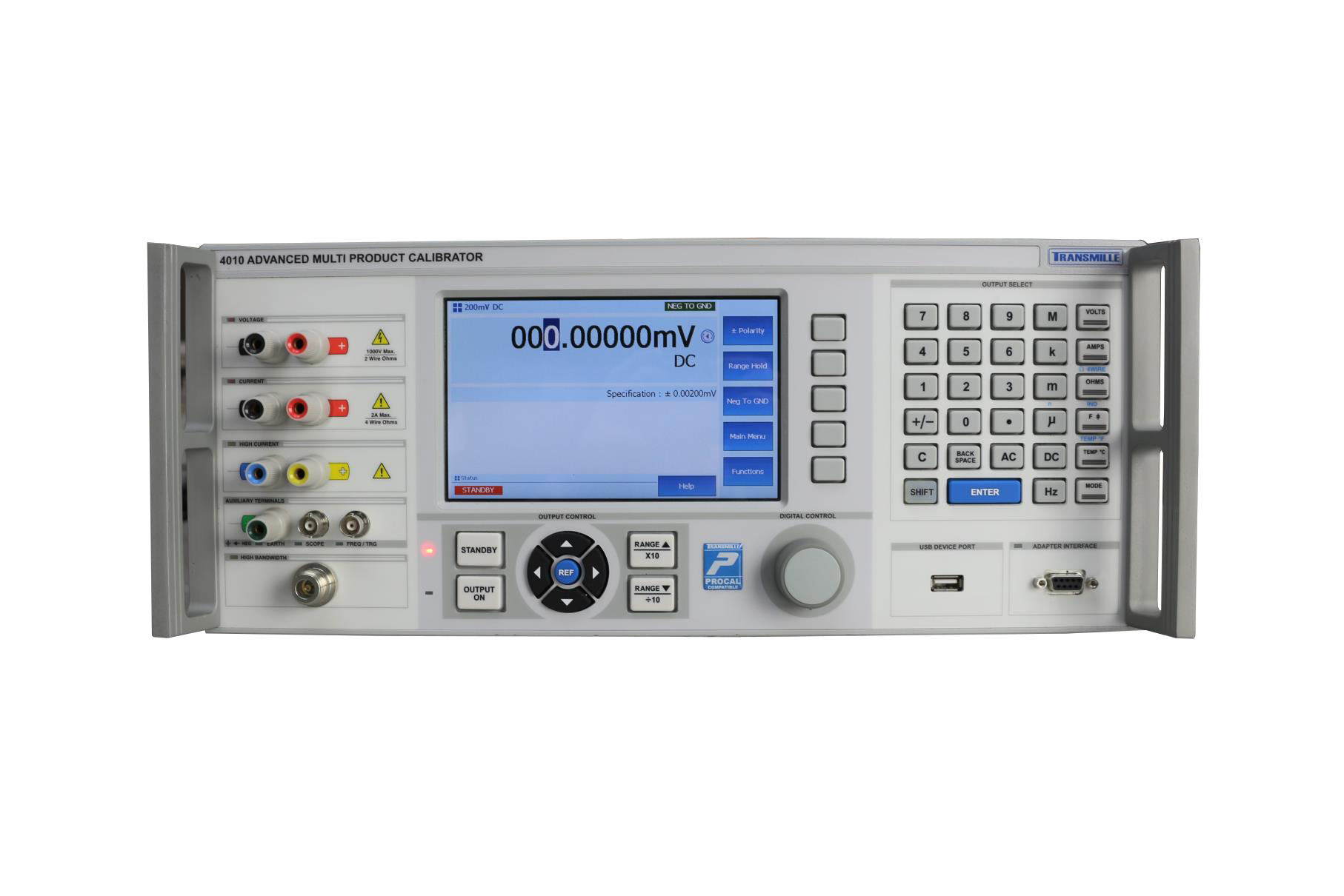 Transmille Multifunktionskalibrator 4010 - VolTech GmbH