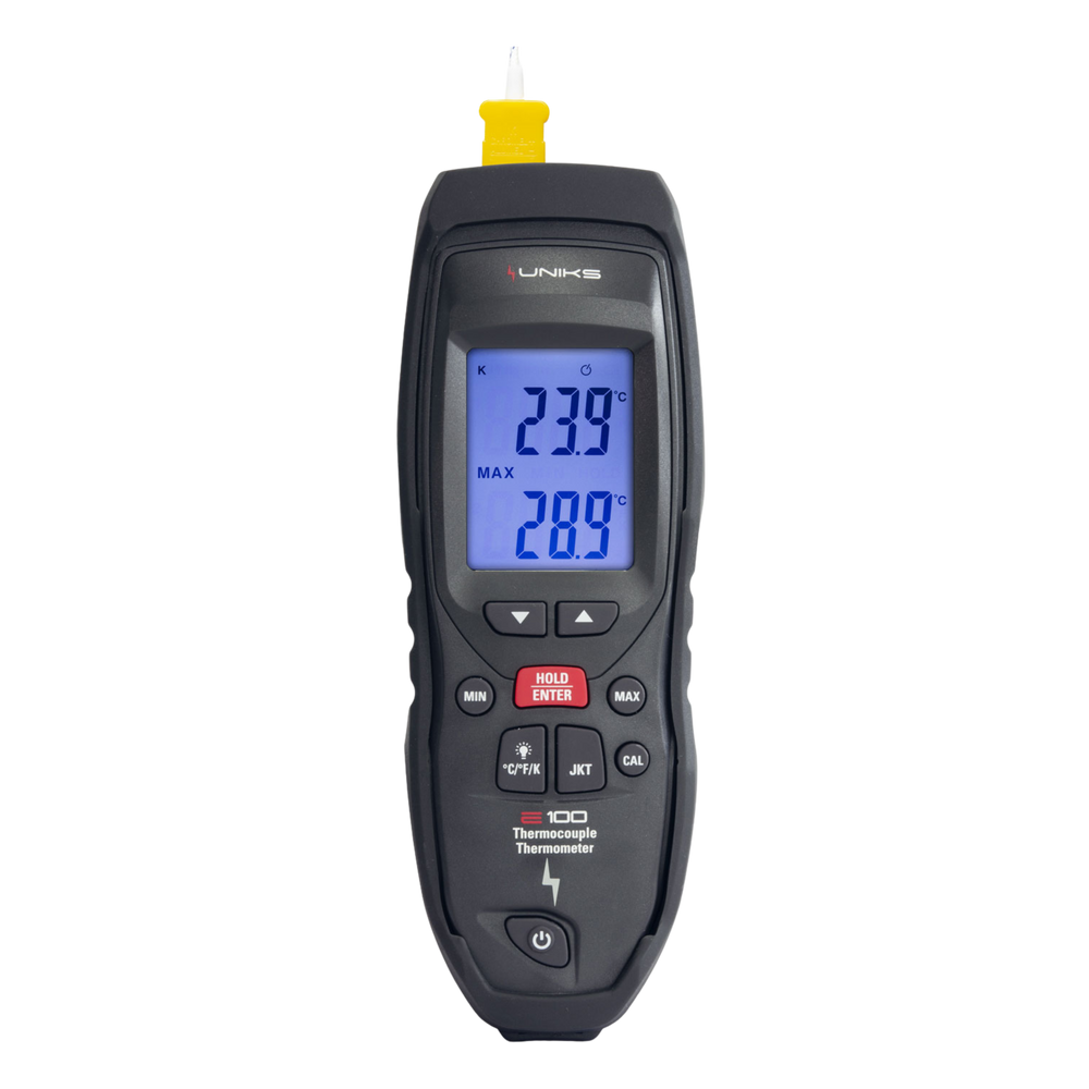 Uniks E100 Thermometer mit Thermoelement - VolTech GmbH