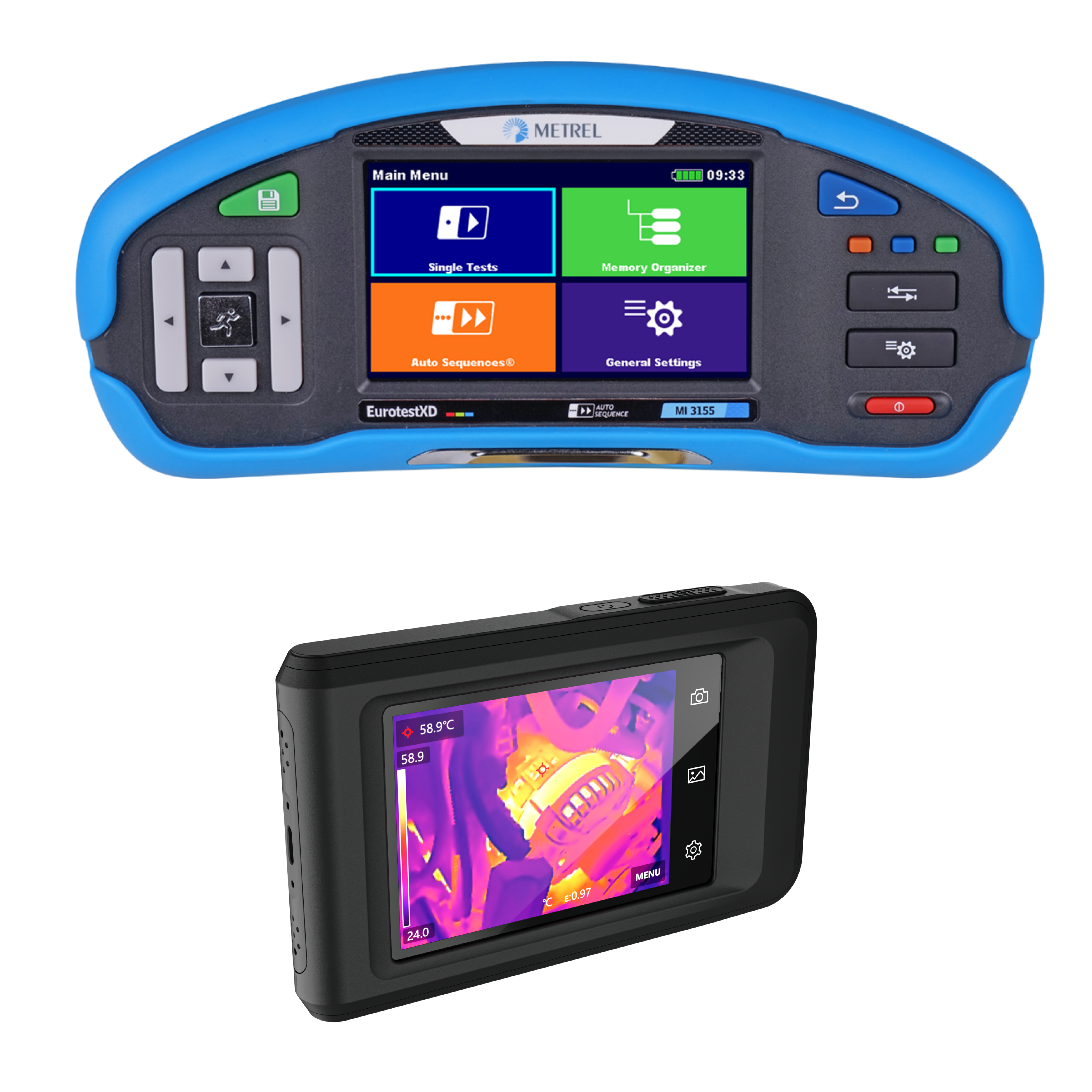 Installationstester MI 3155 - Wärmebildkamera - Set - VolTech GmbH