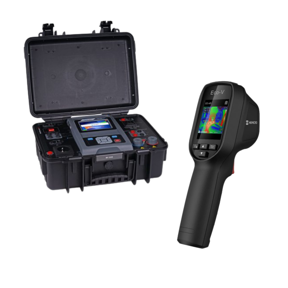 Maschinen und Schaltschranktester MI 3325 - Wärmebildkamera - Set - VolTech GmbH