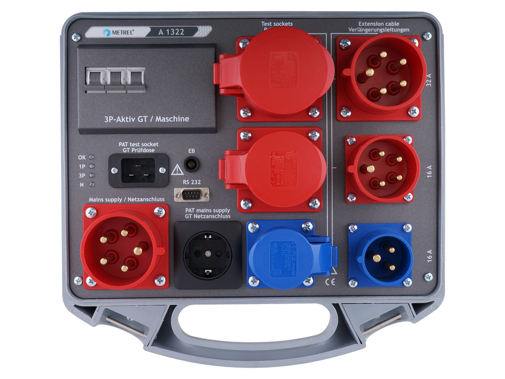 Metrel A 1322 und A 1422 - Aktiver 3-Phasen-Adapter - VolTech GmbH