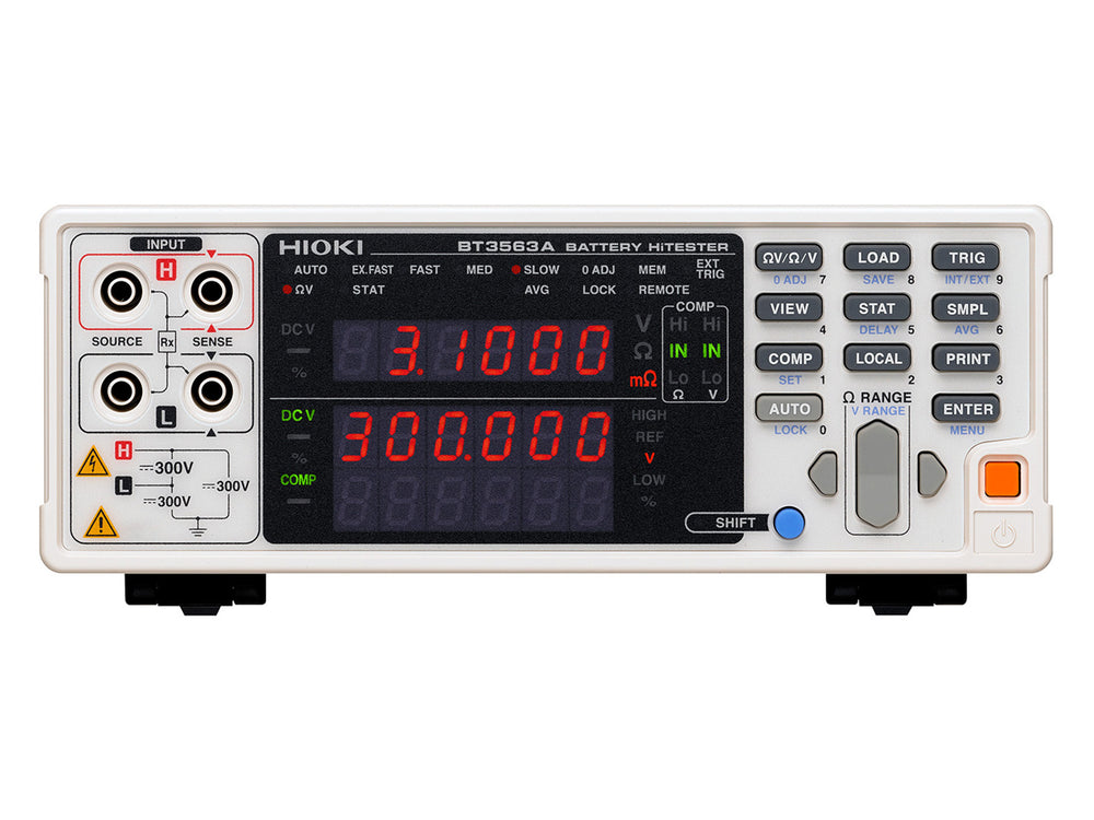 Hioki - BT3563A - Batterie-Tester, 300 V, 3 mOhm - VolTech GmbH
