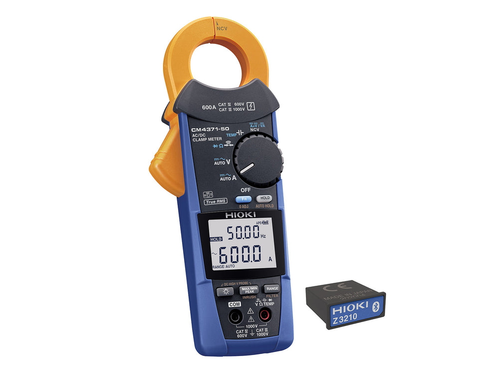 Hioki - CM4371-90 - AC/DC Zangenmultimeter, 600 A, Bluetooth - VolTech GmbH