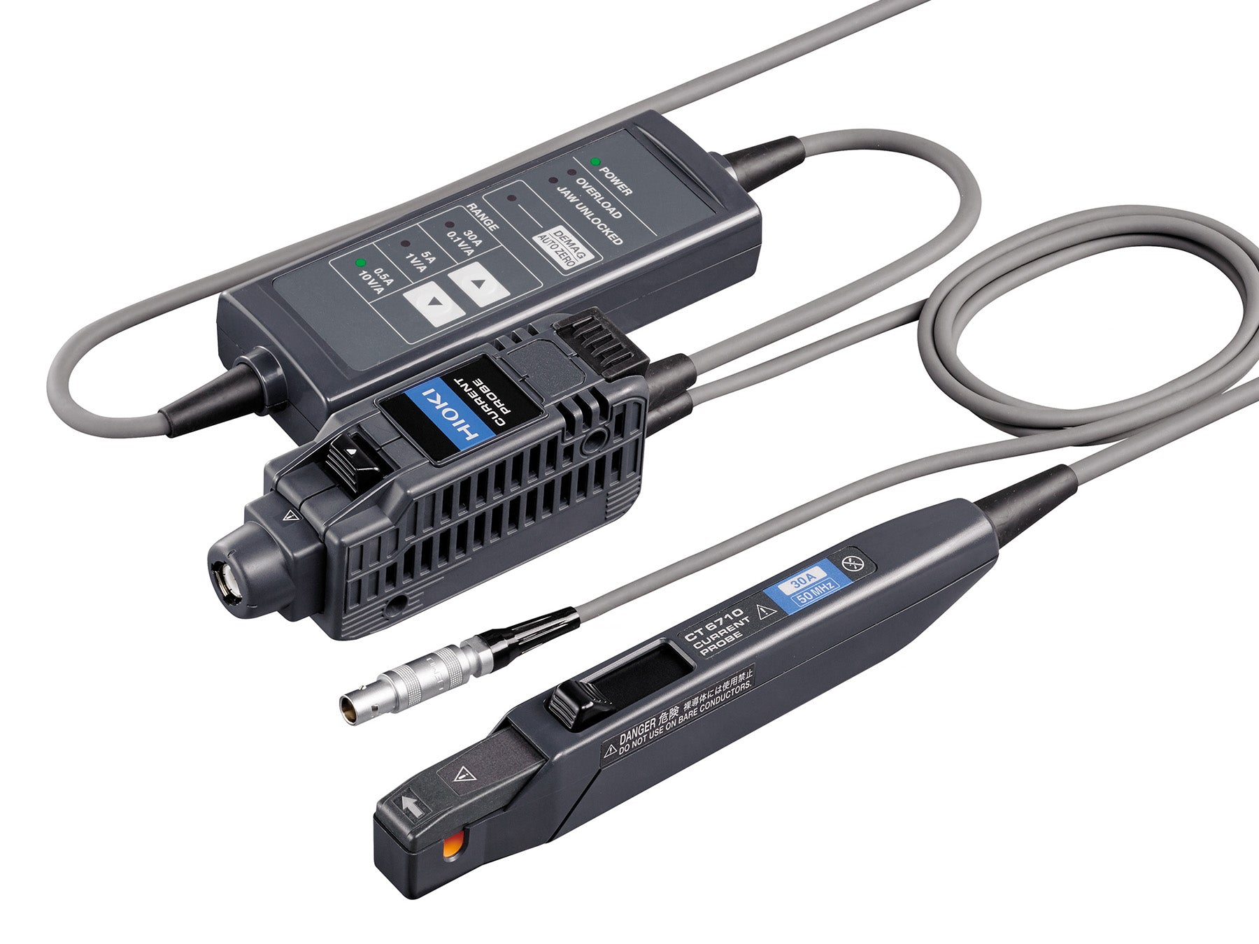 Hioki - CT6710 - AC/DC Mehrbereichs-Stromzange, 30 A / 50 MHz - VolTech GmbH