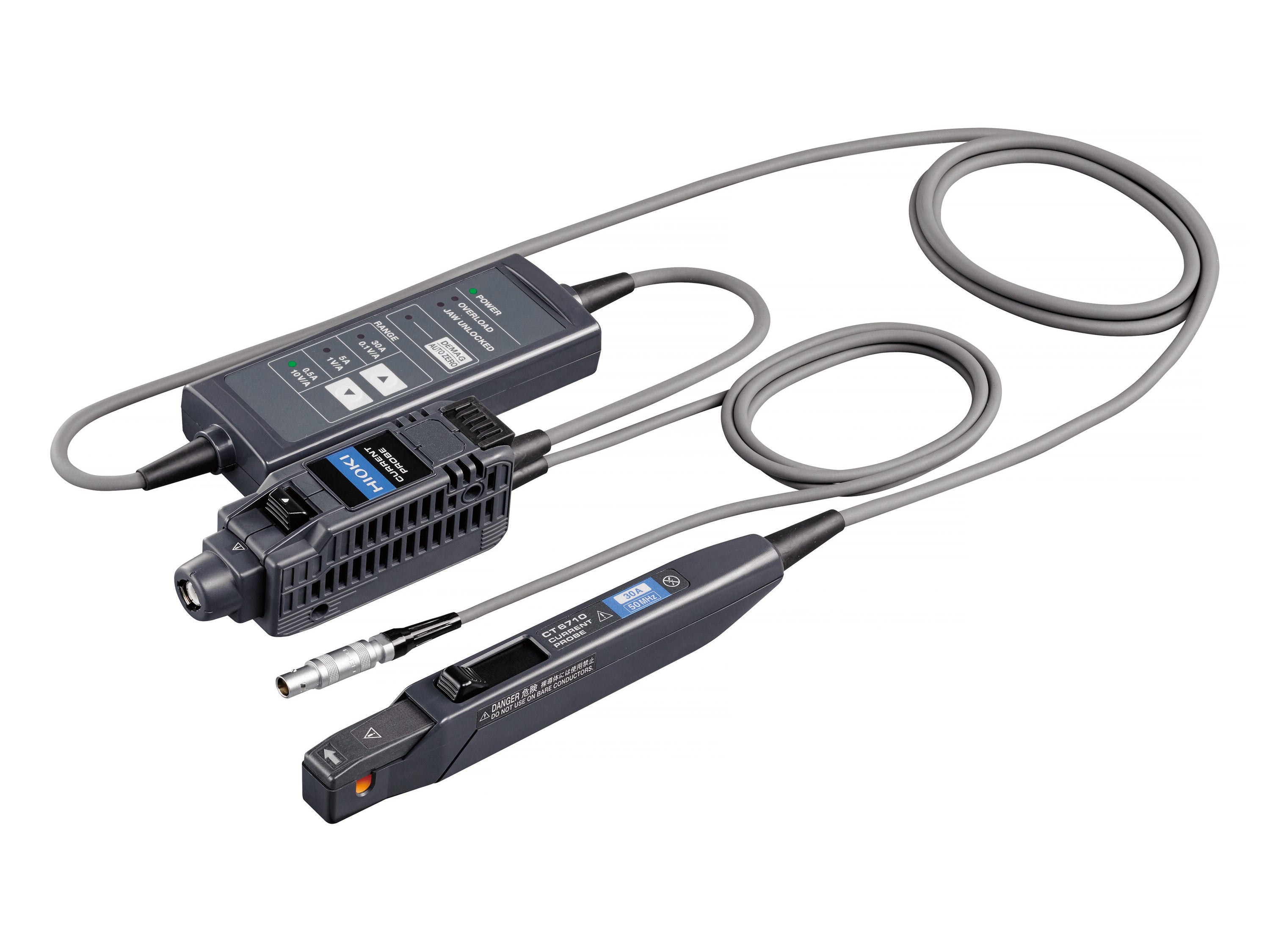 Hioki - CT6710 - AC/DC Mehrbereichs-Stromzange, 30 A / 50 MHz - VolTech GmbH