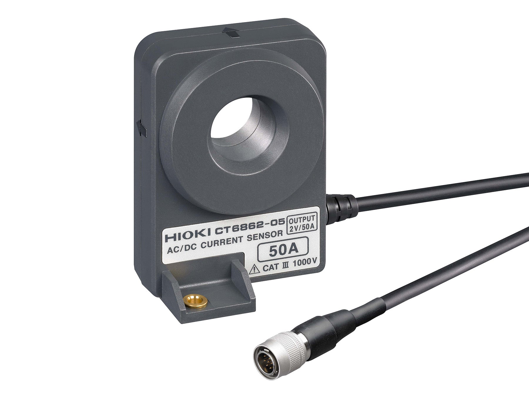 Hioki - CT6862-05 - AC/DC Stromsensor, Fluxgate, 50 A / 1 MHz - VolTech GmbH