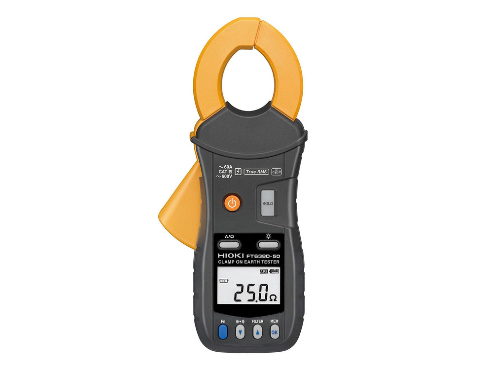 Hioki FT6380-50 - Erdungsprüfzange 1600 Ohm / 60 A - VolTech GmbH