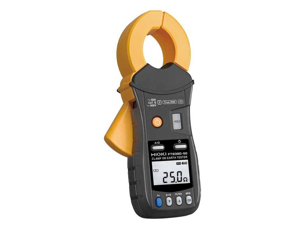 Hioki FT6380-50 - Erdungsprüfzange 1600 Ohm / 60 A - VolTech GmbH