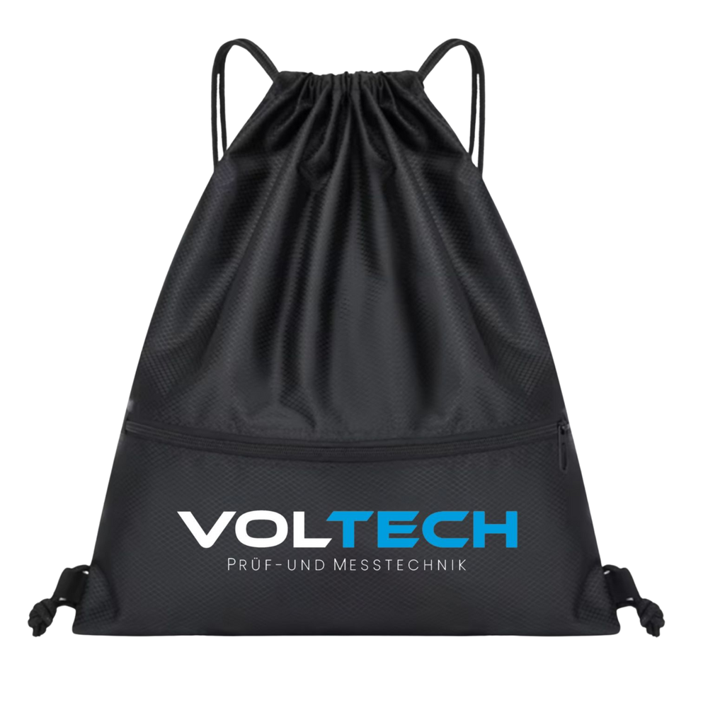 VOLTECH Turntasche mit Carbon-Optik schwarz - VolTech GmbH