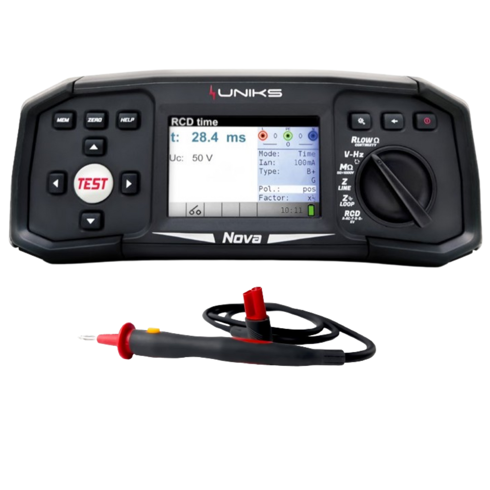 UNIKS NOVA Installationstester nach NIN/NIV - VolTech GmbH