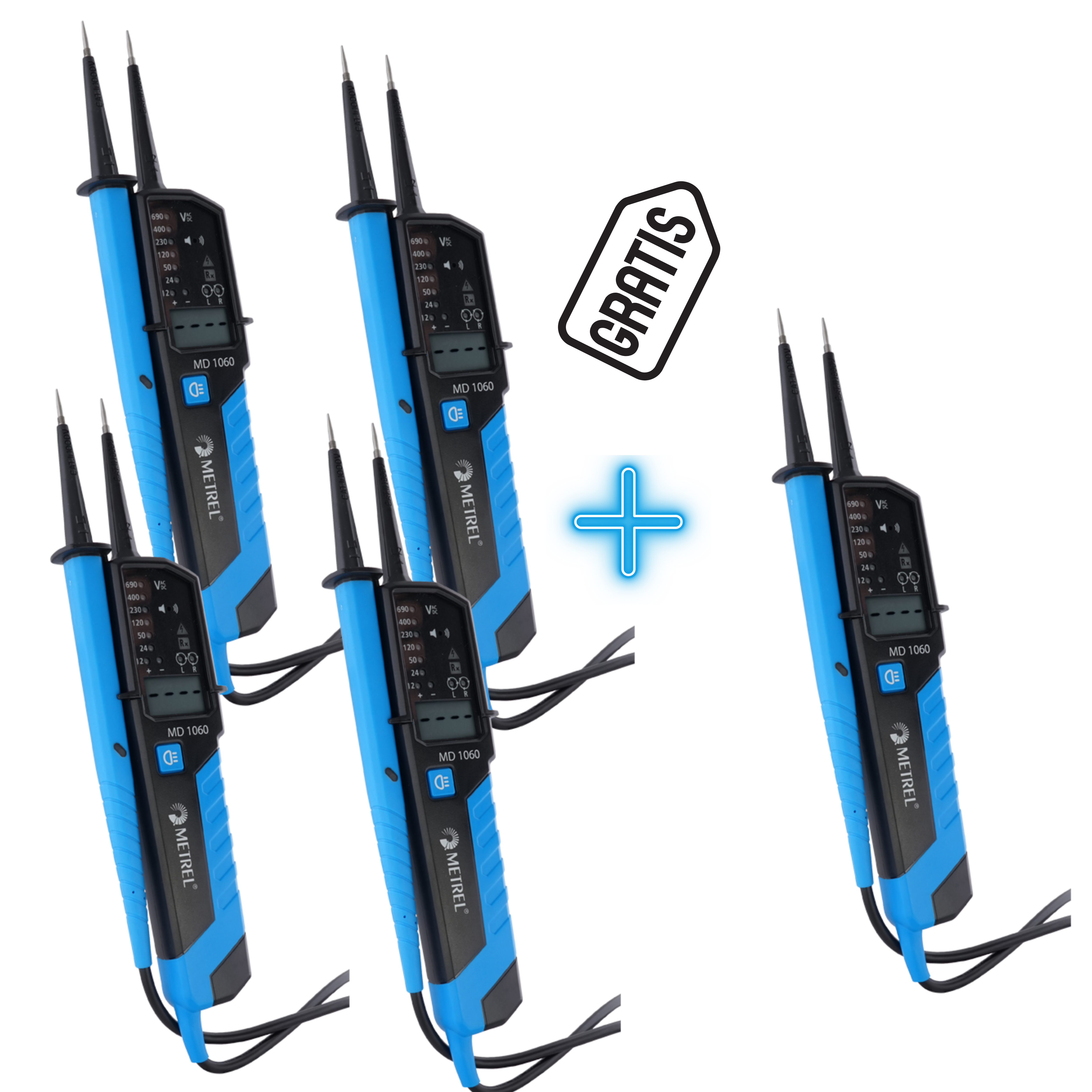 Metrel MD 1160 Spannungs-/Durchgangsprüfer Multipack - VolTech GmbH