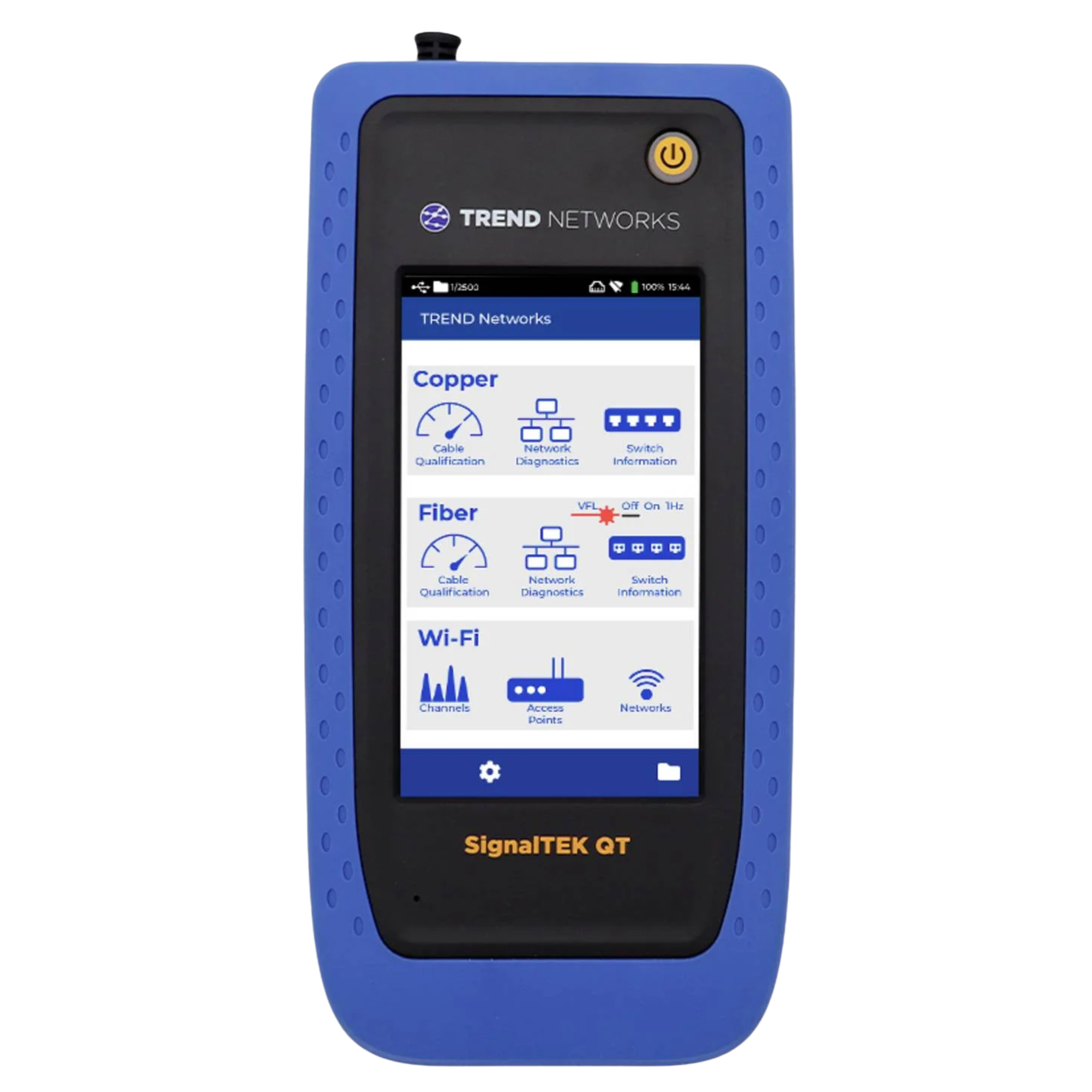 Trend Networks Netzwerkprüfgerät SignalTEK QT Pro 10G Qualifizierungstester Kit - VolTech GmbH