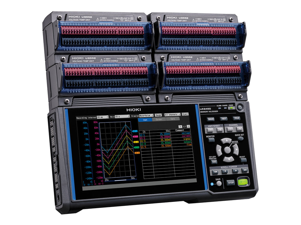 Hioki - LR8450 - Modularer Mehrkanal-Datenlogger - VolTech GmbH