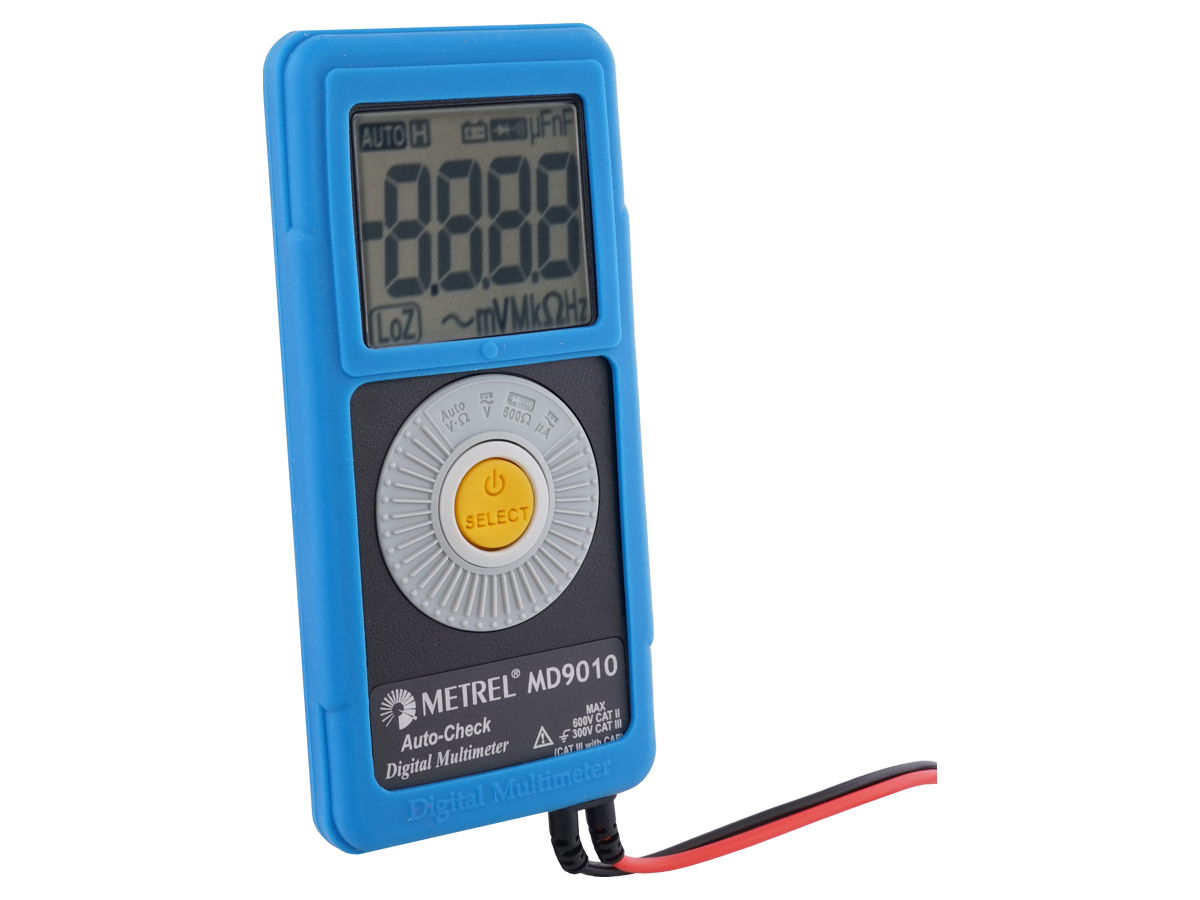 Metrel MD 9010 Digitalmultimeter CAT III / 300 V und CAT II / 600 V - VolTech GmbH