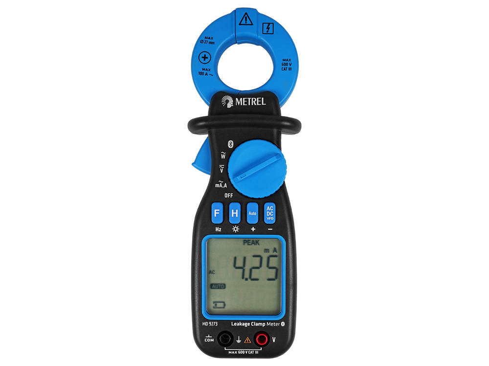 Metrel MD 9273 TRMS Digital Bluetooth Leckstrom- und Leistungsmesszange - VolTech GmbH