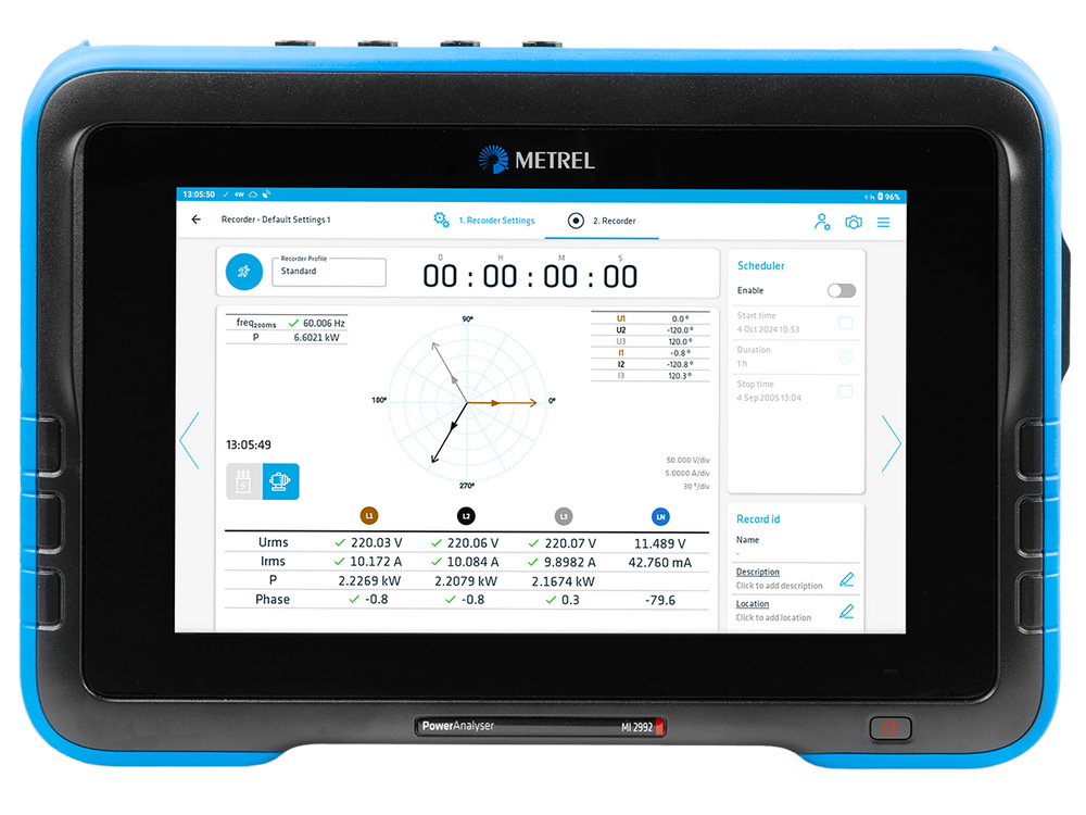 Metrel MI 2992 Power Analyser / Netzanalysegerät Klasse A - VolTech GmbH