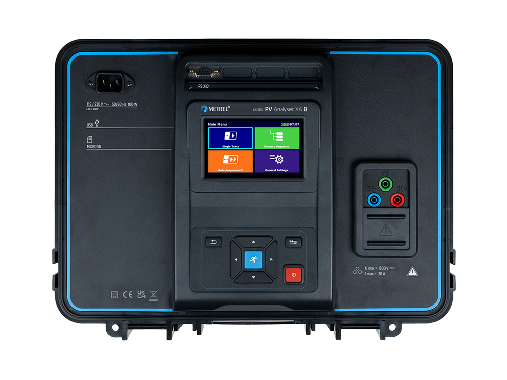 Metrel MI 3116 PV Analyzer 1500V - 40A - VolTech GmbH
