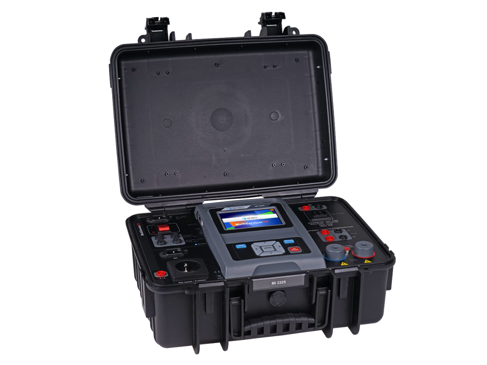 Metrel MI 3325 MultiServicerXD - CH / Schaltanlagen- und Maschinentester mit 25A Schutzleiterprüfung - VolTech GmbH