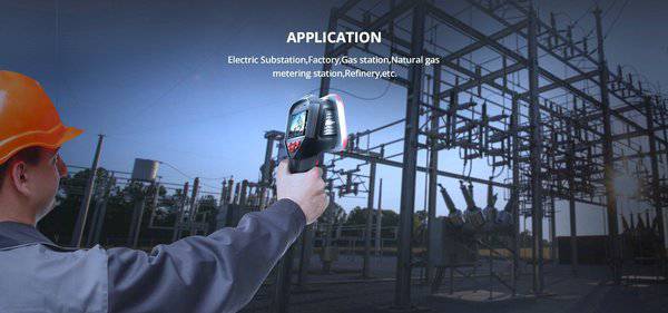 HIKMICRO AI56 Industrielle akustische Bildgebungskamera / Ultraschall-Leckdetektor - VolTech GmbH