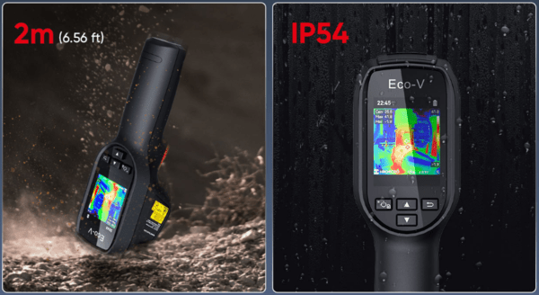 HIKMICRO ECO-V Wärmebildkamera mit 96×96 Auflösung, Fixfokus, LCD - VolTech GmbH