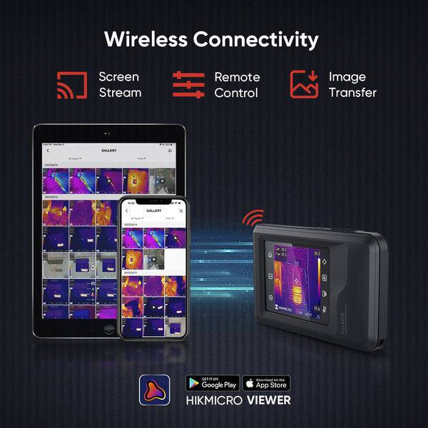 HIKMICRO PocketE Wärmbildkamera mit 96x96 Auflösung (mit Super IR 240x240) - VolTech GmbH