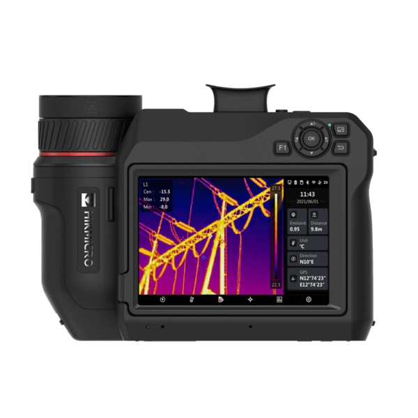 HIKMICRO SP60 - L25 Wärmebildkamera mit 12xZoom, Super-IR Technologie, 640x480 OLED Sucher - VolTech GmbH