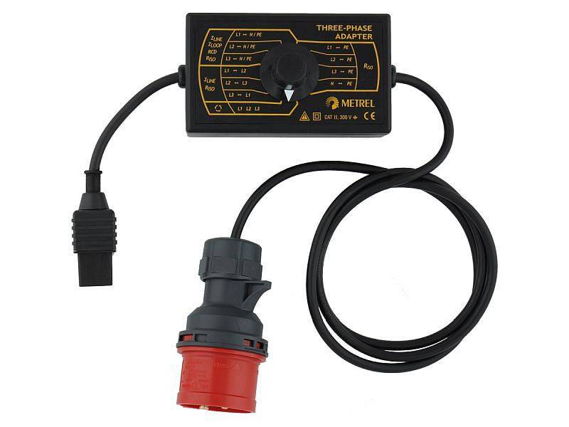 Metrel A 1111 Dreiphasen-Adapter mit Wahlschalter - VolTech GmbH