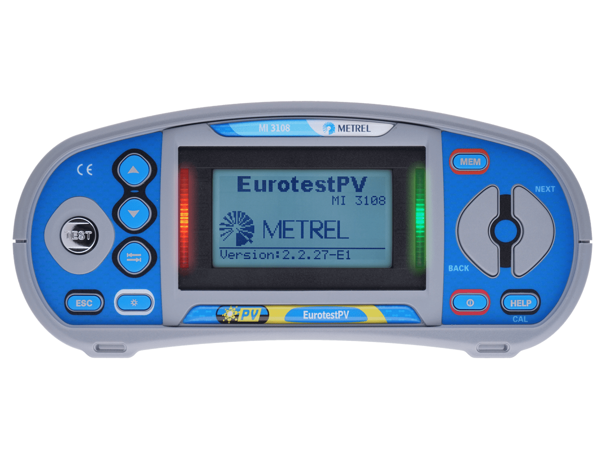 Metrel MI 3108 EurotestPV / PV - und Installationstester 2 in 1 - VolTech GmbH
