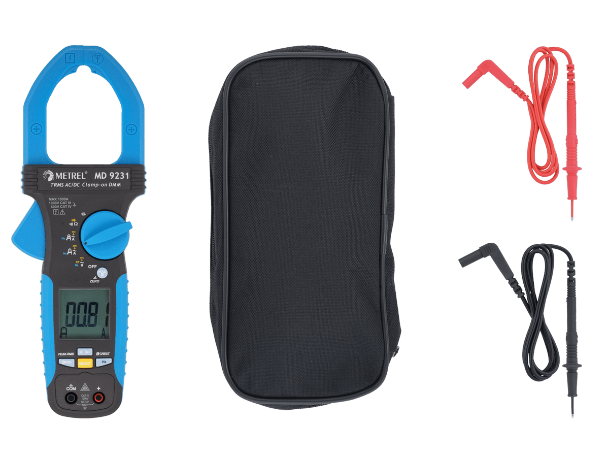Metrel MD 9231 Digitale Industrie TRMS AC/DC Stromzange - VolTech GmbH