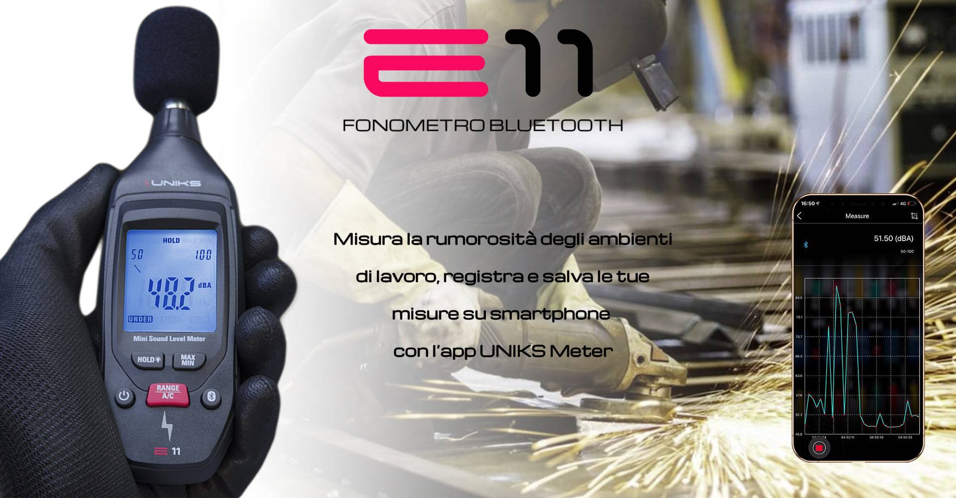 Uniks E11 PROFESSIONELLES PHONOMETER - VolTech GmbH