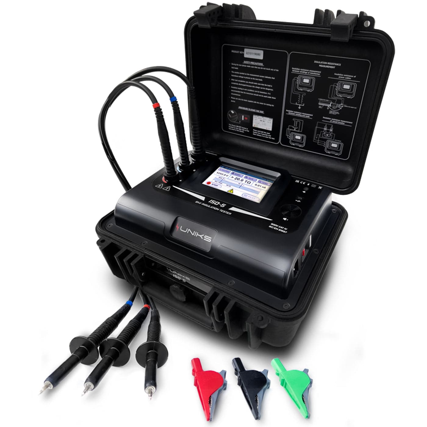 Uniks ISO Isolationsmessgerät bis zu 5000V und 10000V - VolTech GmbH