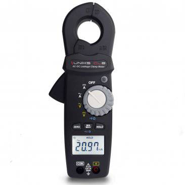 Uniks CL8 Leckstromzange AC/DC TRMS 20 A AC / 10 A DC - VolTech GmbH