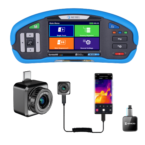 Installationstester MI 3155 - Wärmebildkamera - Set - VolTech GmbH