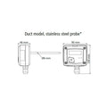 KIMO Temperatur-Wächter im ABS Gehäuse | TST (Thermostat) - VolTech GmbH