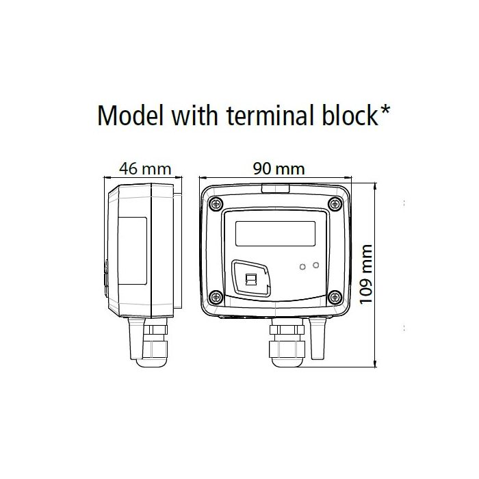 KIMO Temperatur-Wächter im ABS Gehäuse | TST (Thermostat) - VolTech GmbH