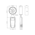KIMO Flügelradanemometer Ø 100 mm | LV 50 - VolTech GmbH