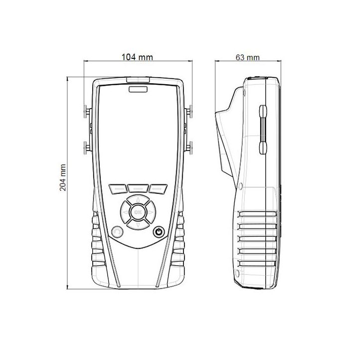 KIMO Multifunktions-Luftqualitätsmessgerät | HQ 210 - VolTech GmbH