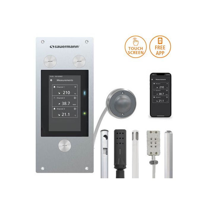 SAUERMANN Wandbündiger Multifunktions-Messumformer | Si-CPE320 - VolTech GmbH