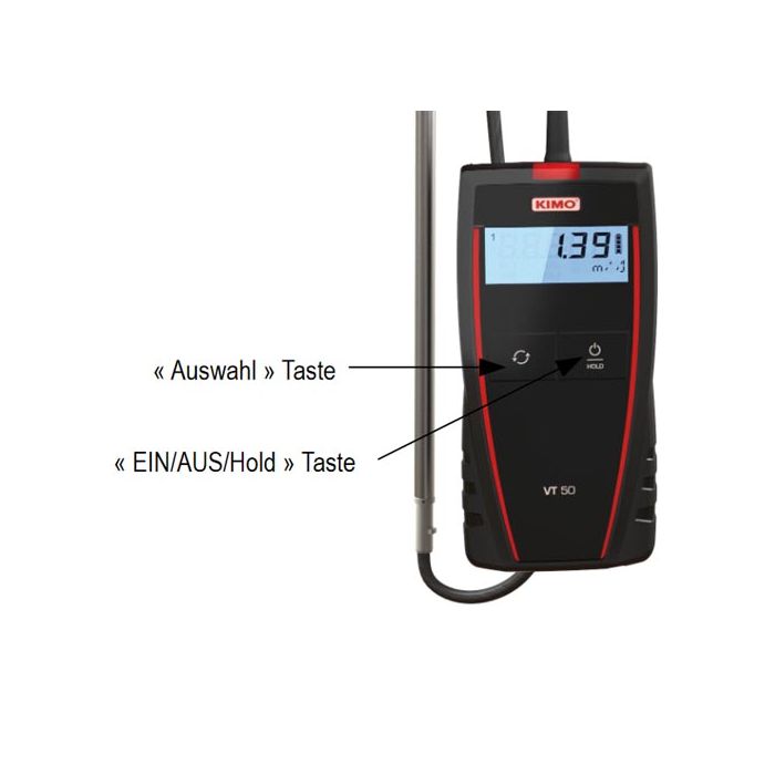 KIMO Hitzdrahtanemometer | VT 50 - VolTech GmbH
