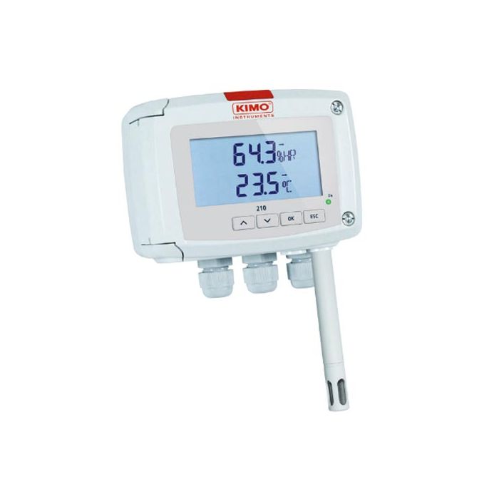 KIMO Temperatur- und Feuchte-Transmitter | TH 210-R - VolTech GmbH