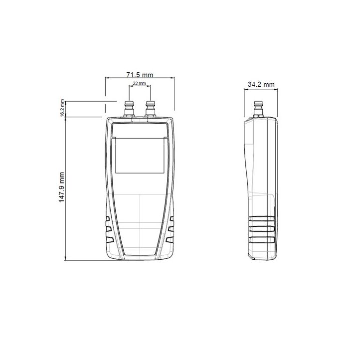 KIMO Manometer für Dichtigkeitsprüfungen | Serie MP 130 - VolTech GmbH