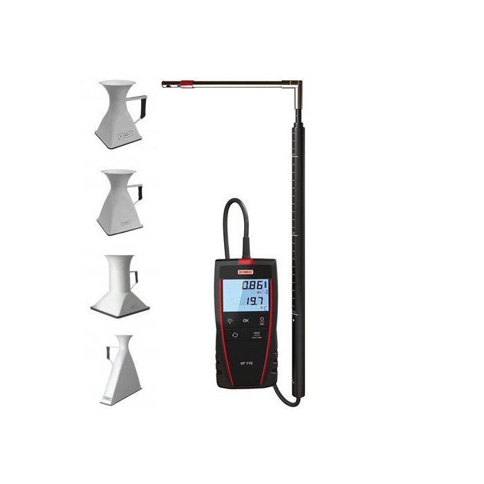 KIMO Hitzdrahtanemometer mit Teleskopsonde | VT 115 - VolTech GmbH