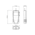 KIMO Flügelradanemometer mit abgesetzter Sonde Ø 14 mm | LV 111 - VolTech GmbH