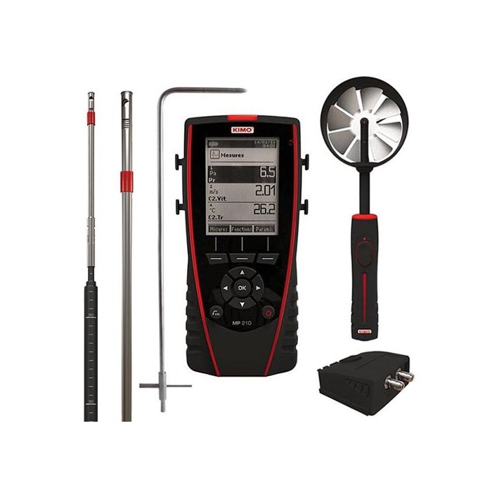 KIMO Multifunktions-Thermo-Anemometer | MP 210 - VolTech GmbH