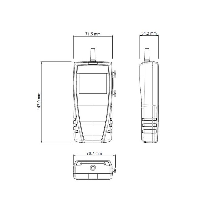 KIMO CO-Handmessgerät (Kohlenmonoxid) | CO 110 - VolTech GmbH