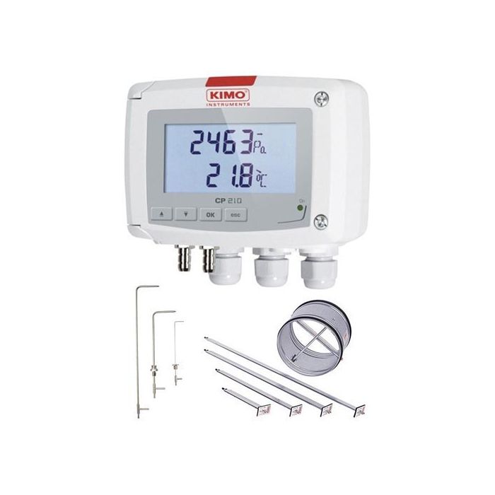 KIMO Differenzdruck- und Staudruck-Messumformer | Serie CP 210-R - VolTech GmbH